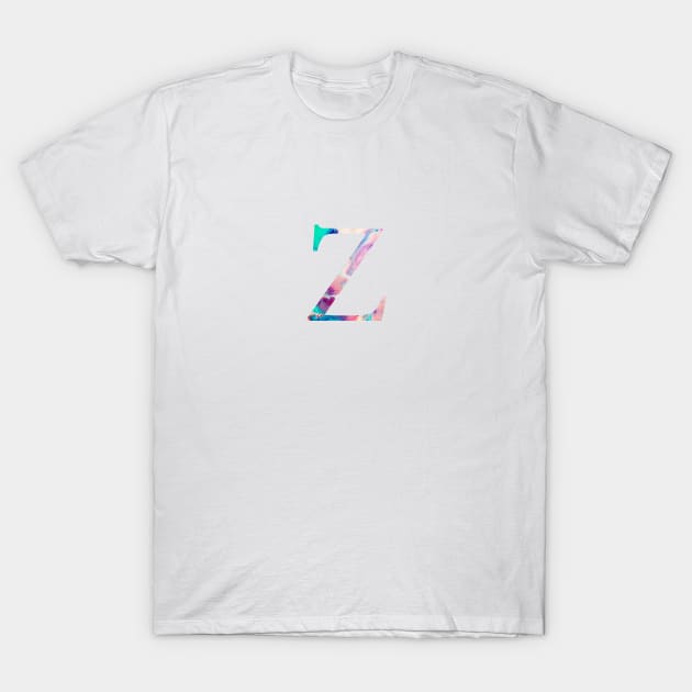 Rainbow Marble Zeta T-Shirt by AdventureFinder